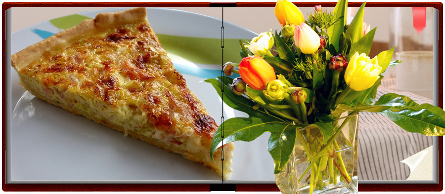 Quiche Lorraine mit Porree